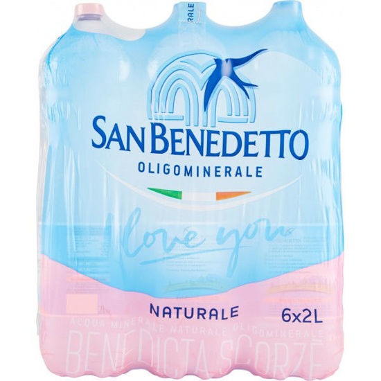 Immagine di ACQUA SAN BENEDETTO NATURALE LT.2 X 6