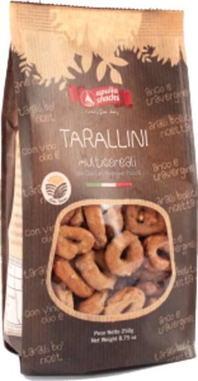 Immagine di APULIA SNACKS TARALLI CEREALI GR.250