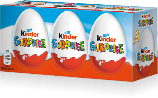 Immagine di KINDER SORPRESA X 3 GR.60