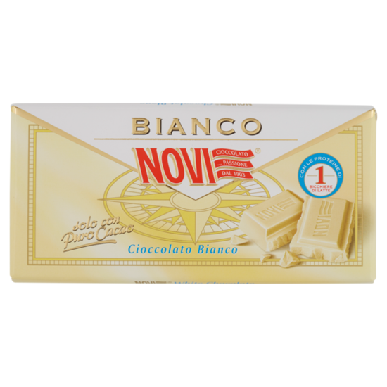 Immagine di NOVI TAVOLETTA CIOCCOLATO BIANCO GR.100