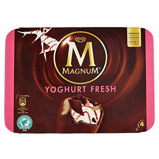 Immagine di ALGIDA 4 MAGNUM YOGURT GR.344