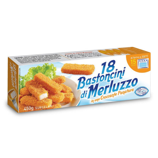 Immagine di OGGI PESCE BASTONCINI DI MERLUZZO X 18