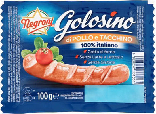 Immagine di NEGRONI GOLOSINO POLLO GR.100