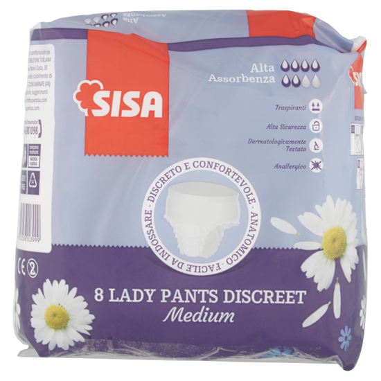 Immagine di SISA LADY PANTS DISCRET M X 8