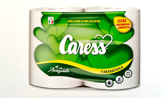 Immagine di CARESS BOBINA JUMBO 2 VELI  X2