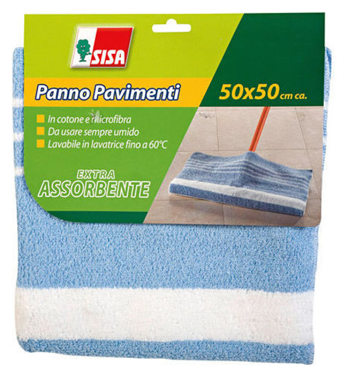 Immagine di SISA PANNO MICROFIBRA PAVIMENTI PZ.1