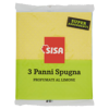 Immagine di SISA PANNI PULIZIA CELLULOSA/COTONE X3