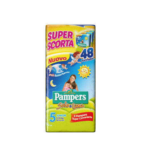 Immagine di PAMPERS SOLE E LUNA TRIO JUN X 48PZ.