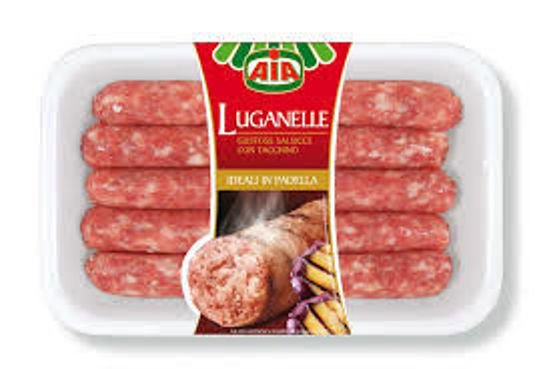Immagine di AIA SALSICCIA LUGANELLA POLLO/TACCHINO/SUINO GR.450