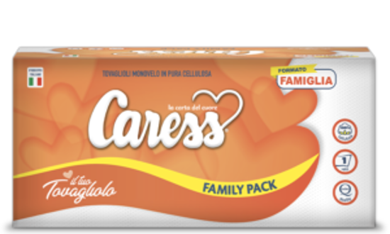 Immagine di CARESS TOVAGLIOLI FAMILY PACK MONO
