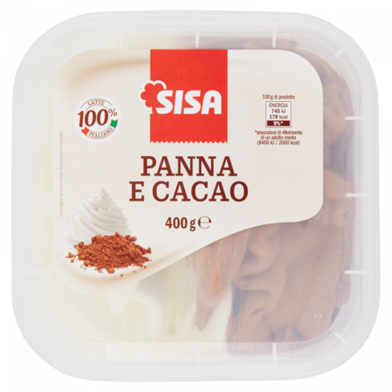Immagine di SISA GELATO PANNA/CACAO GR.400