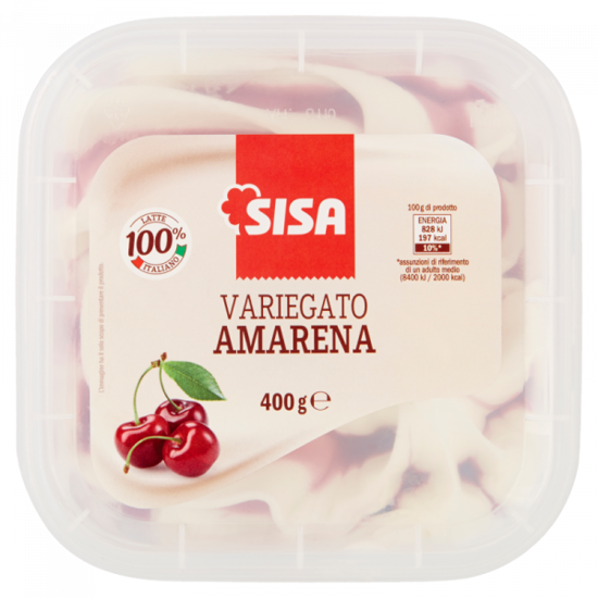 Immagine di SISA GELATO VARIEGATO AMARENA GR.400