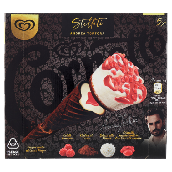 Immagine di ALGIDA CORNETTO TORTORA RANGE X5