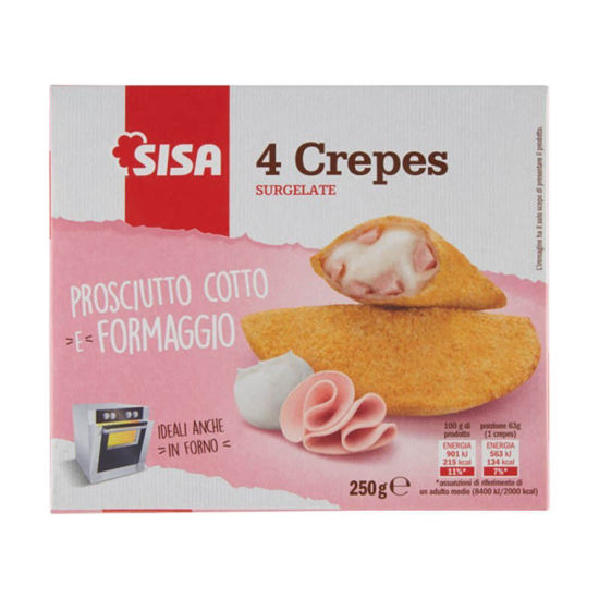 Immagine di SISA CREPES COTTO/FORMAGGIO GR.250