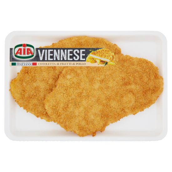 Immagine di AIA VIENNESE COTOLETTA DI FILETTI DI POLLO GR.300