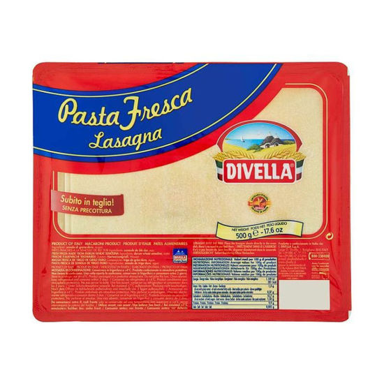 Immagine di DIVELLA LASAGNE DI PASTA FRESCA GR.500