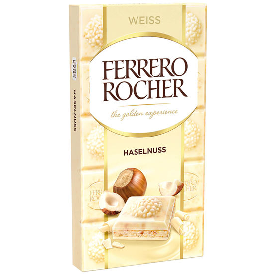 Immagine di ROCHER TAVOLETTA BIANCO/NOCCIOLA GR.90