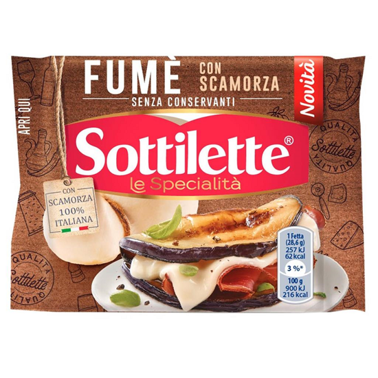 Immagine di SOTTILETTE FUME' CON SCAMORZA GR.158