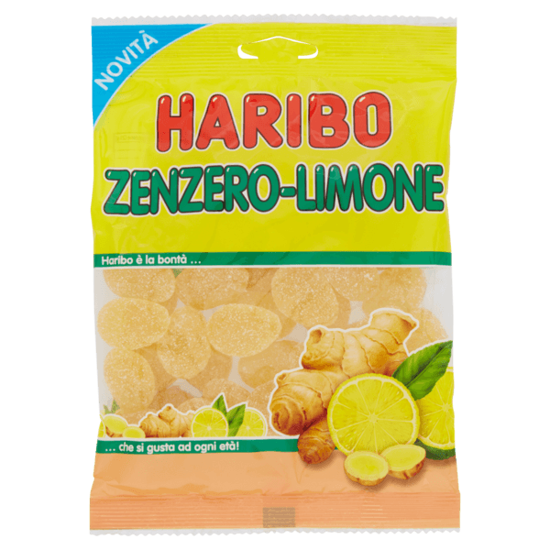 Immagine di HARIBO ZENZERO E LIMONE  GR.200