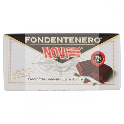 Immagine di NOVI TAVOLETTA FONDENTE NERO RIPIENO GR.100