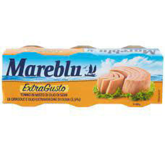 Immagine di MAREBLU' TONNO EXTRA GUSTO GR.80X3