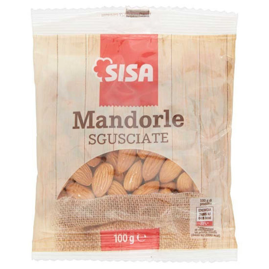 Immagine di SISA MANDORLE SGUSCIATE GR.100