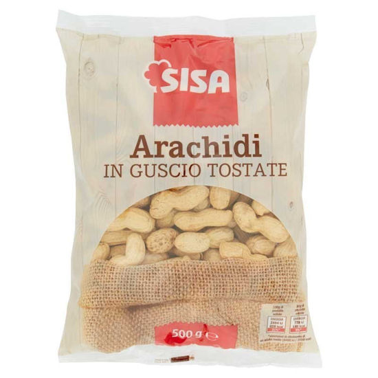 Immagine di SISA ARACHIDI IN GUSCIO TOSTATE GR.500