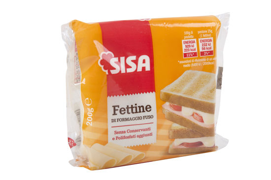Immagine di SISA FETTINE DI FORMAGGIO FUSO GR.200