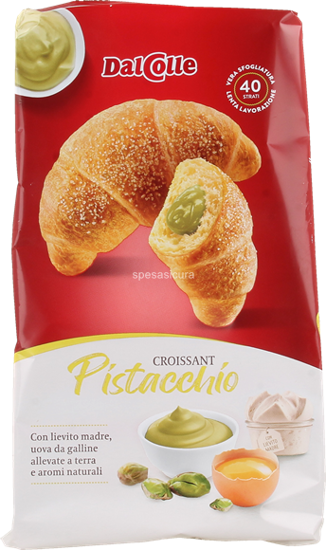 Immagine di DAL COLLE CROISSANT PISTACCHIO X5