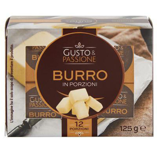 Immagine di G&P BURRO PORZIONATO GR.125