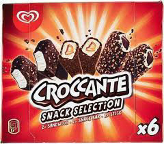 Immagine di ALGIDA 6 CROCCANTE SNACK SELECTION