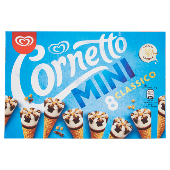 Immagine di ALGIDA 8 CORNETTI MINIMIX G.288 CREMA