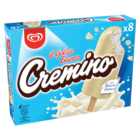 Immagine di ALGIDA 8 CREMINO BIANCO GR.336
