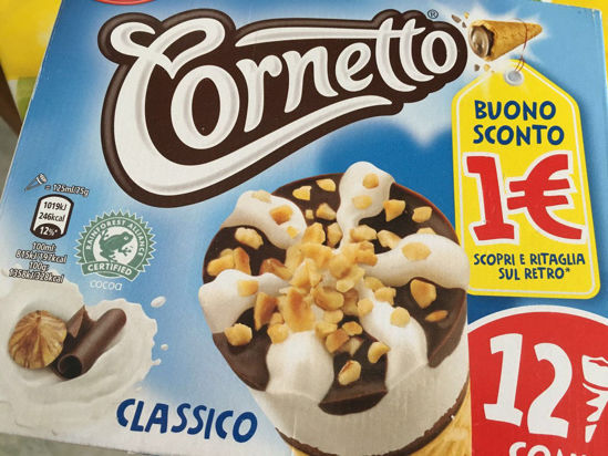 Immagine di ALGIDA CORNETTO G.900 PZ.12