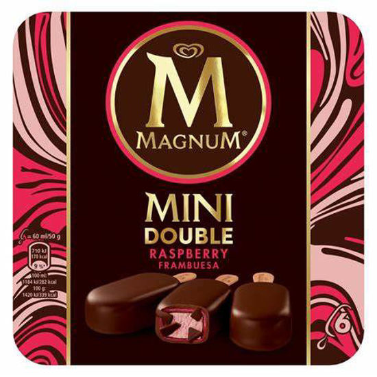 Immagine di ALGIDA MAGNUM 6 MINI DOUBLE LAMPONE