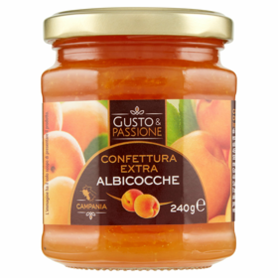 Immagine di GUSTO & PASSIONE CONFETTURA ALBICOCCA GR.240
