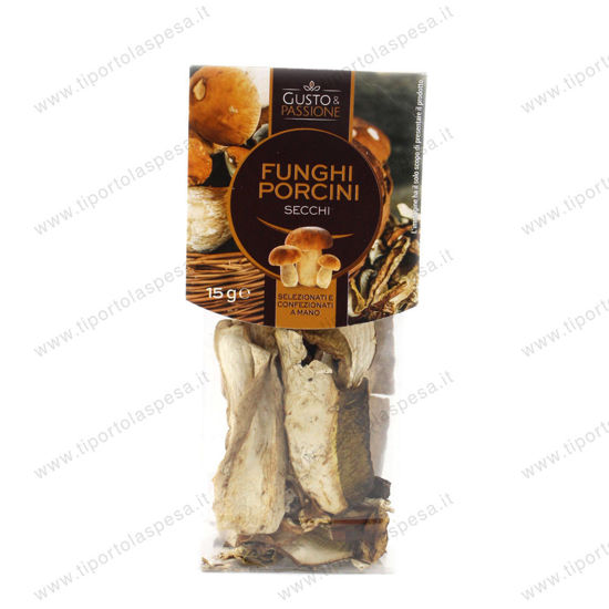 Immagine di GUSTO & PASSIONE FUNGHI PORCINI SECCHI GR.15