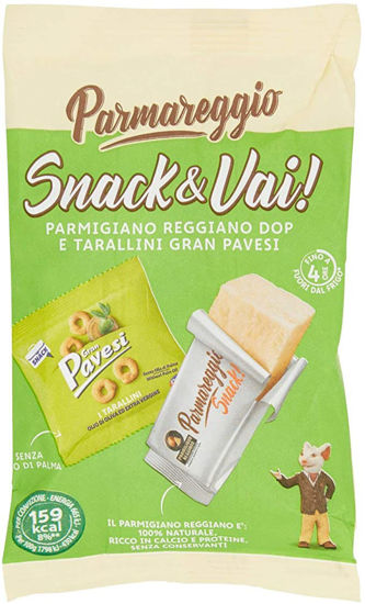 Immagine di PARMAREGGIO SNACK PARMIGIANO REGGIANO + TARALLO