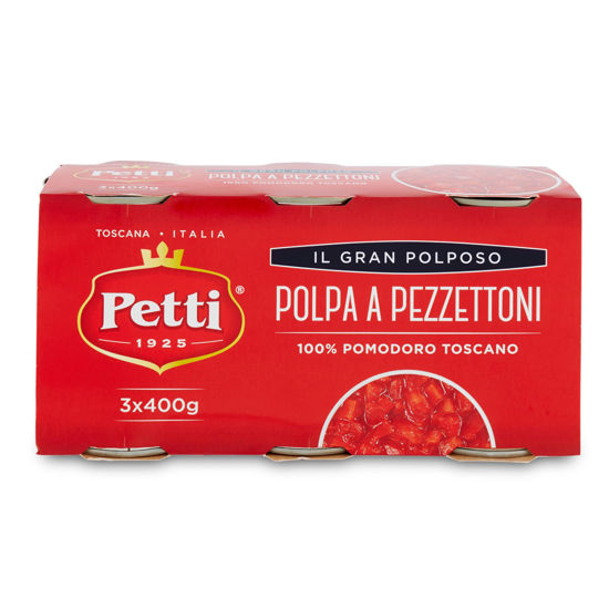 Immagine di PETTI POLPA PEZZETTONI GR400X3 (IL GRAN POLPOSO)