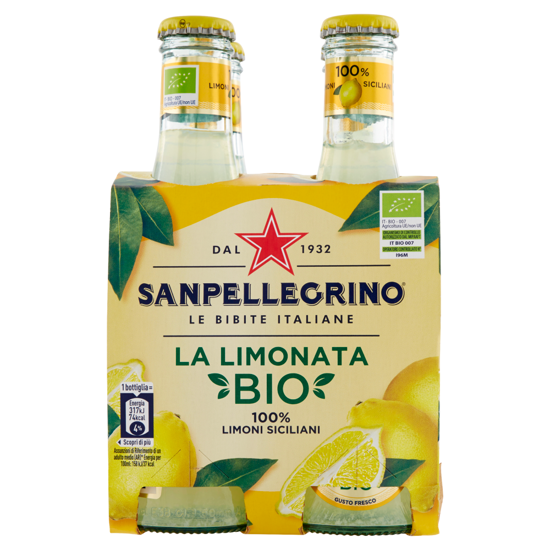 Immagine di SANPELL.CL.20X4 LIMONATA BIO