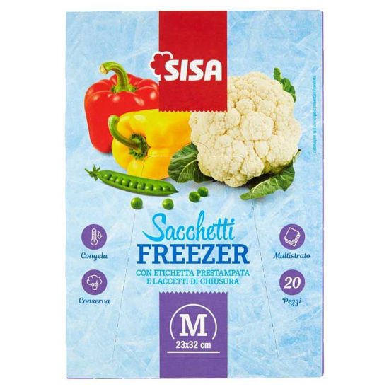 Immagine di SISA SACCHETTI FREEZER M PZ 15