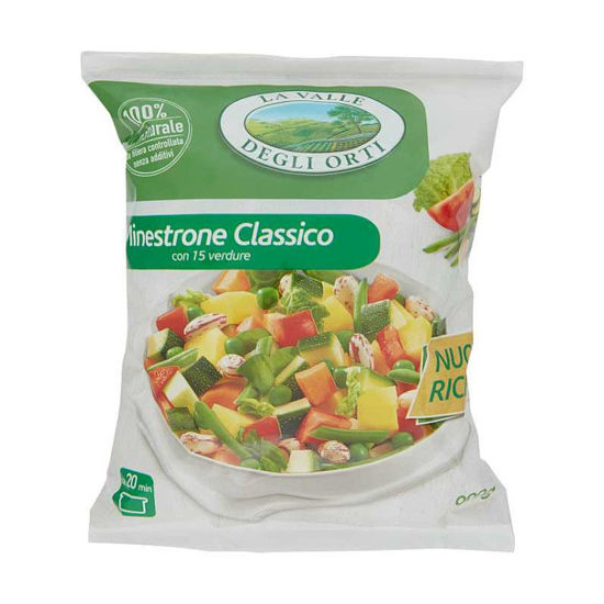 Immagine di VALLE DEGLI ORTI MINESTRONE 15 VERDURE GR.900