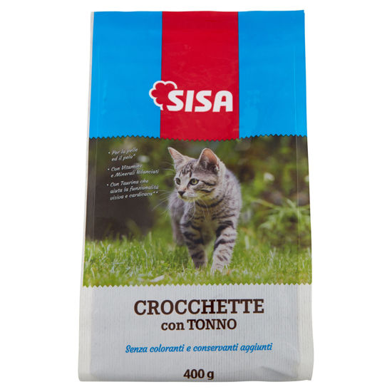 Immagine di SISA CROCCHETTE GATTO TONNO GR.400