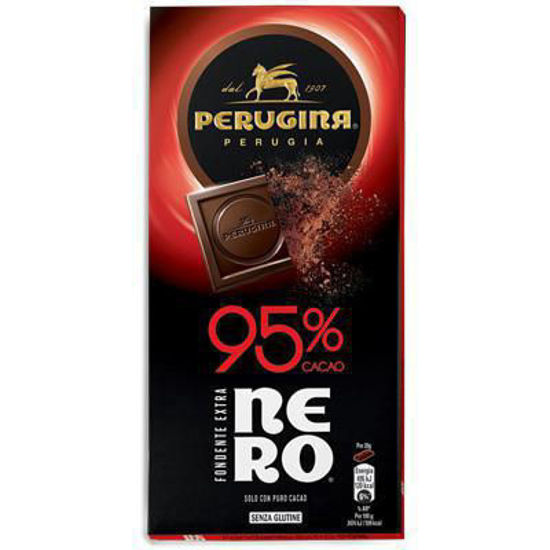 Immagine di PERUGINA NERO TAV. FOND. 95% GR.85