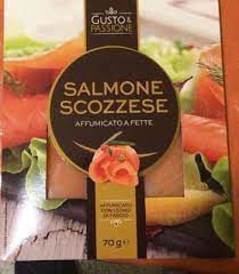Immagine di G&P SALMONE SCOZZESE A FETTE GR.70
