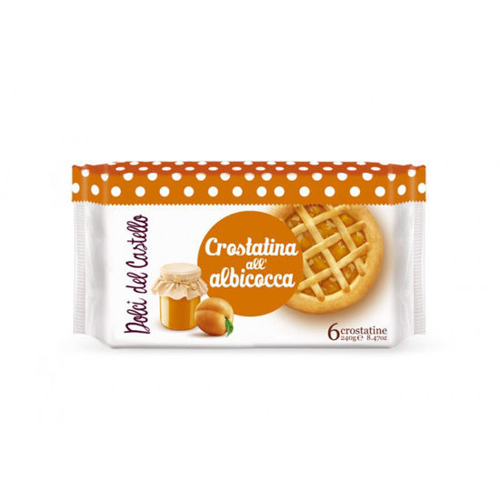 Immagine di DOLCI CASTELLO CROSTATINA ALBICOCCA X 6
