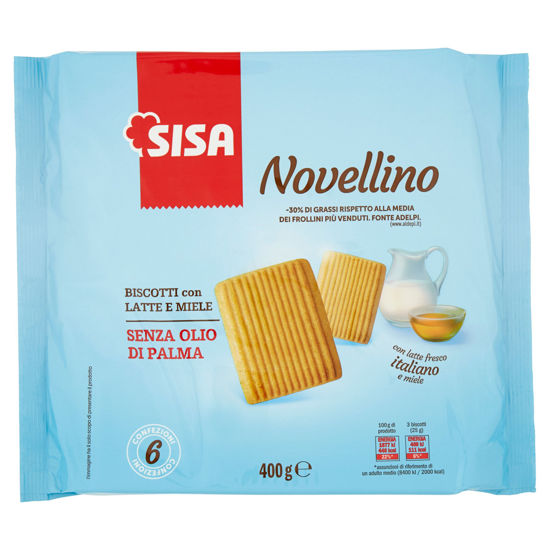 Immagine di SISA BISCOTTI NOVELLINI GR.400