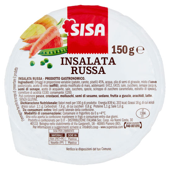 Immagine di SISA INSALATA RUSSA GR.150