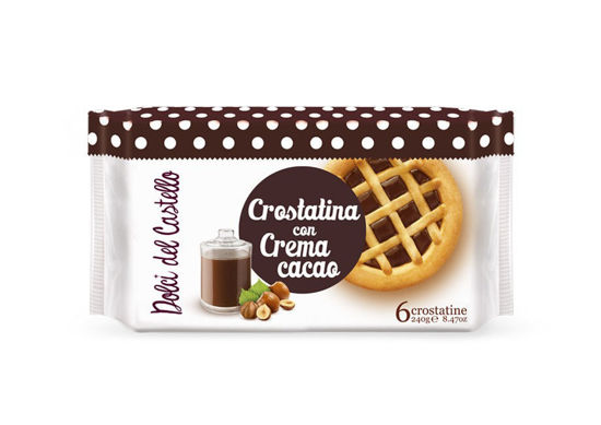 Immagine di DOLCI CASTELLO CROSTATINA CACAO. X 6