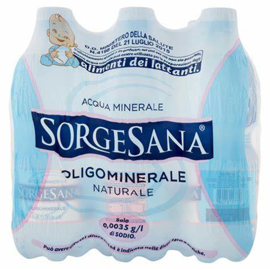 Immagine di SORGESANA ACQUA NATURALE CL.50 X 6